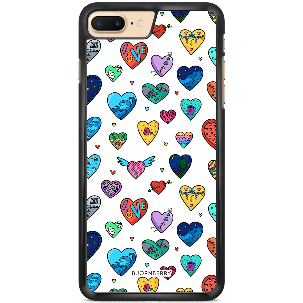 iPhone 7 Plus Case - Hearts