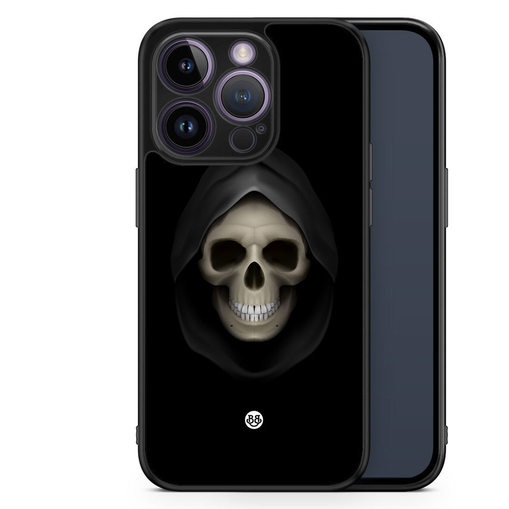 iPhone 14 Pro Case - Black Skull
