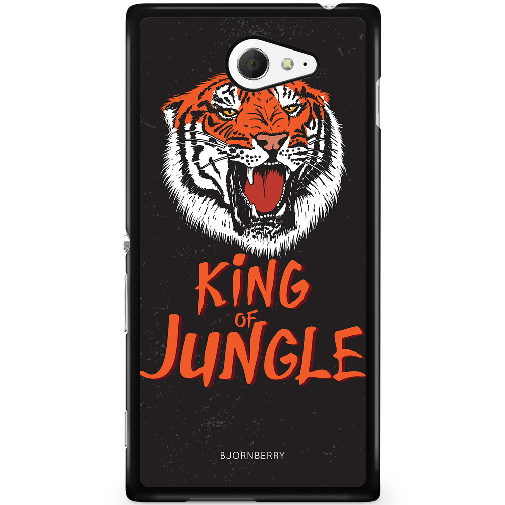 Sony Xperia M2 Aqua Case - King of Jungle