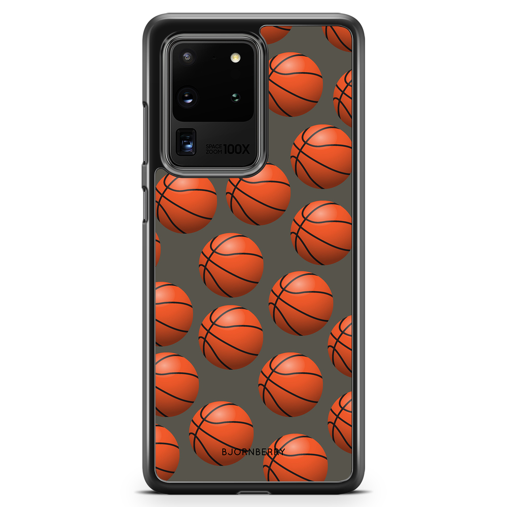 Samsung Galaxy S20 Ultra Case - Basketballs Pattern