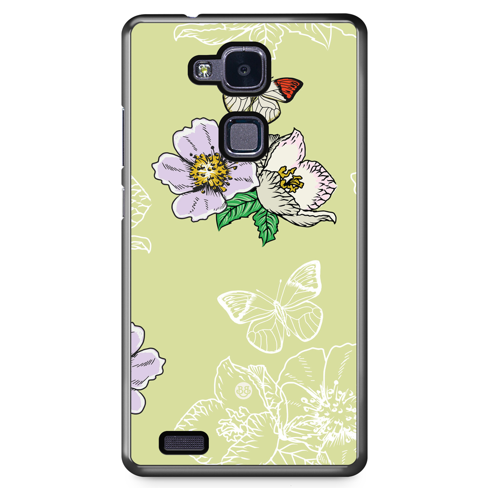 Huawei Honor 5X Case - Butterfly Flower