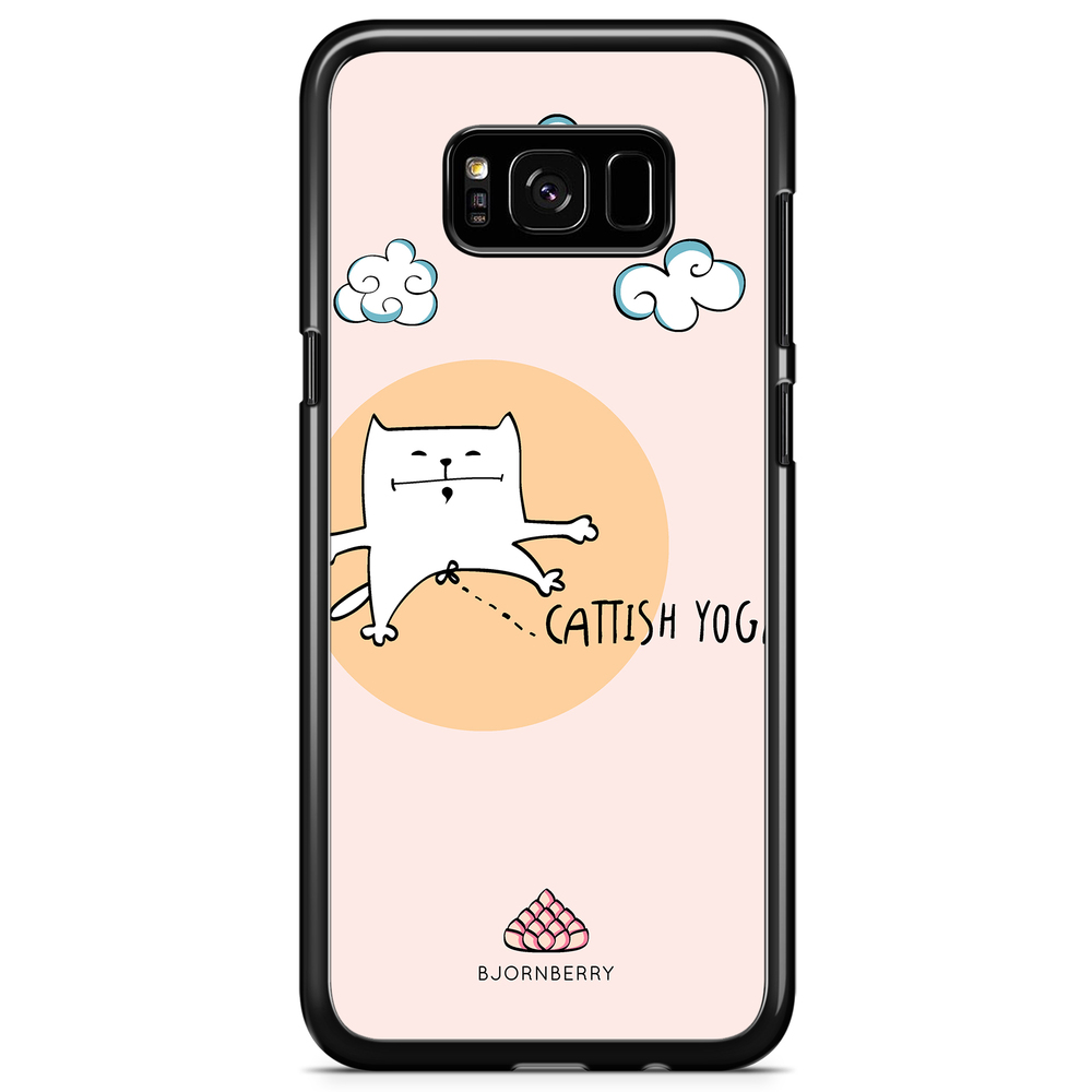 Samsung Galaxy S8 Plus Case - Cattish Yoga