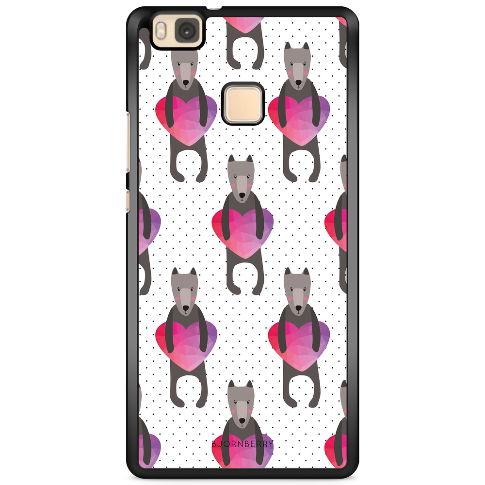 Huawei P9 Lite Case - Romantic Dogs
