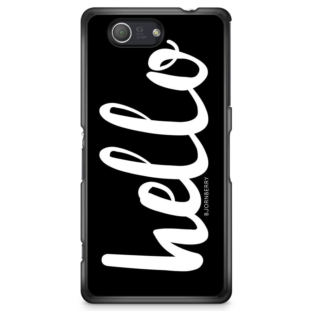Sony Xperia Z3 Compact Case - Hello White
