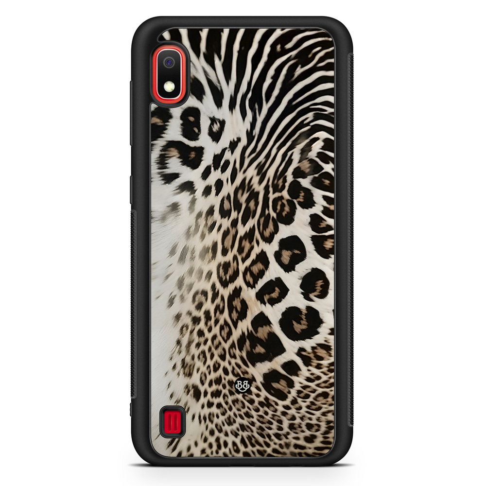 Samsung Galaxy A10 Case - WILD BLOOM - Leopard Fade
