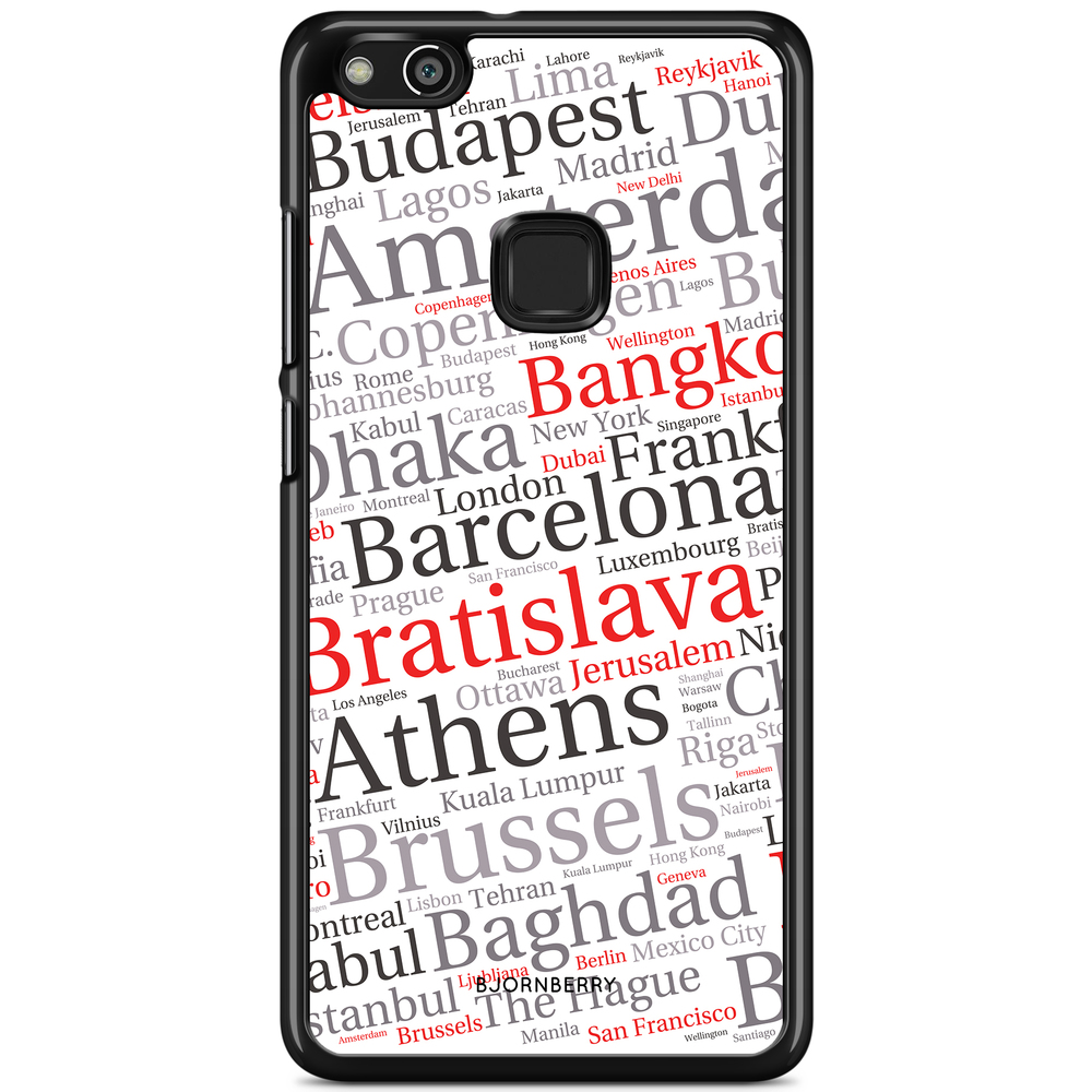 Huawei P10 Lite Case - City Names