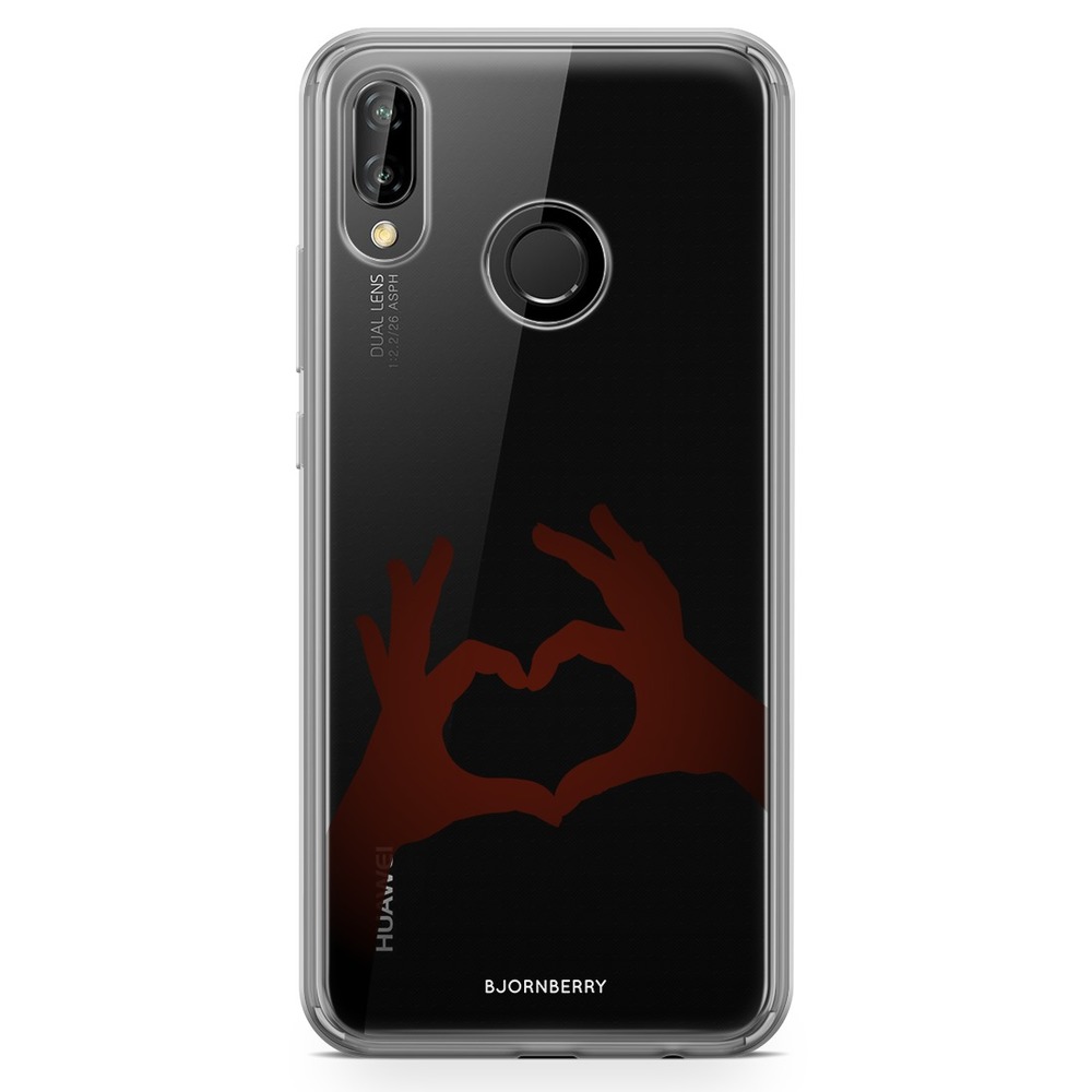 Huawei P20 Lite Fashion Case - Hands Heart