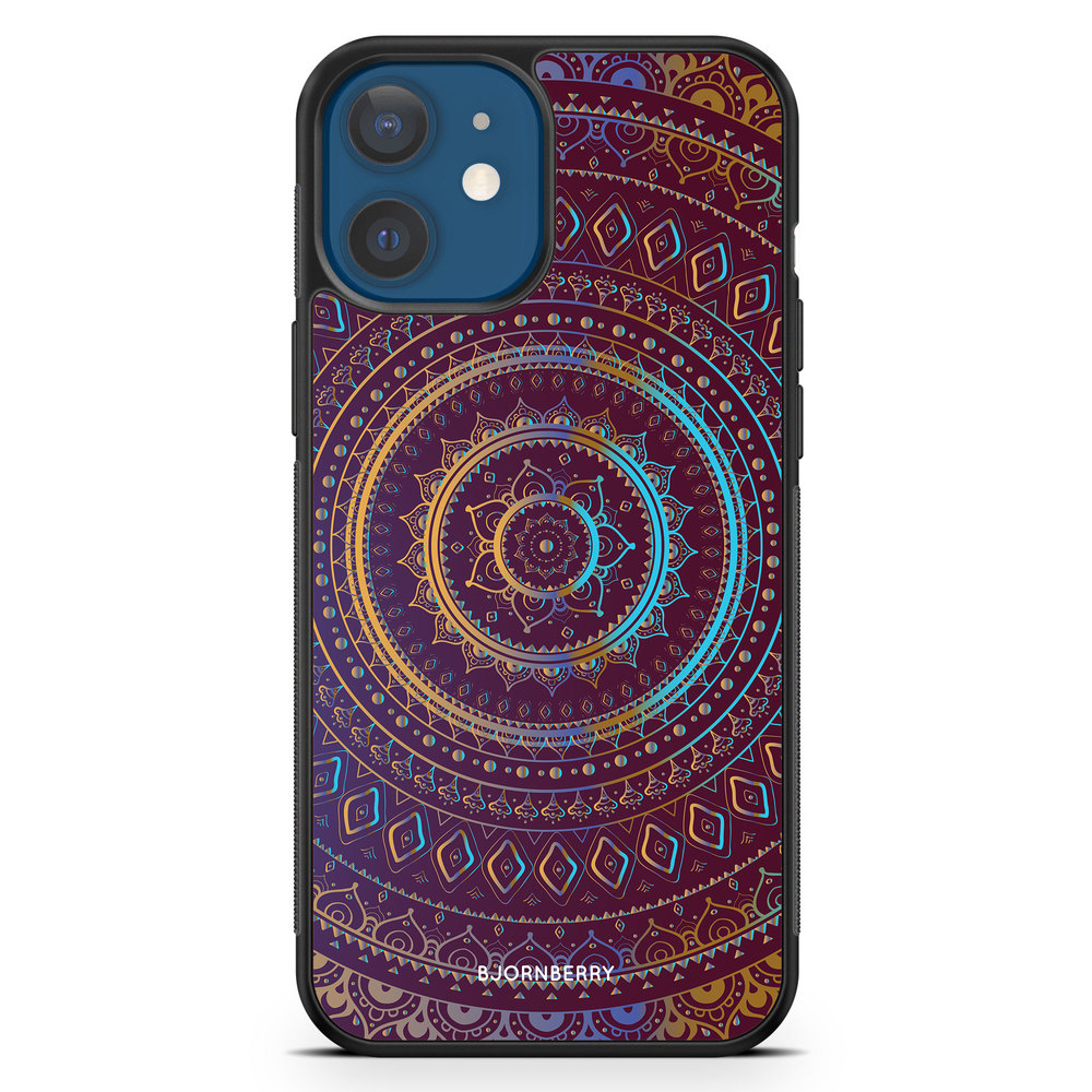 iPhone 12 Mini Case - Purple Mandala