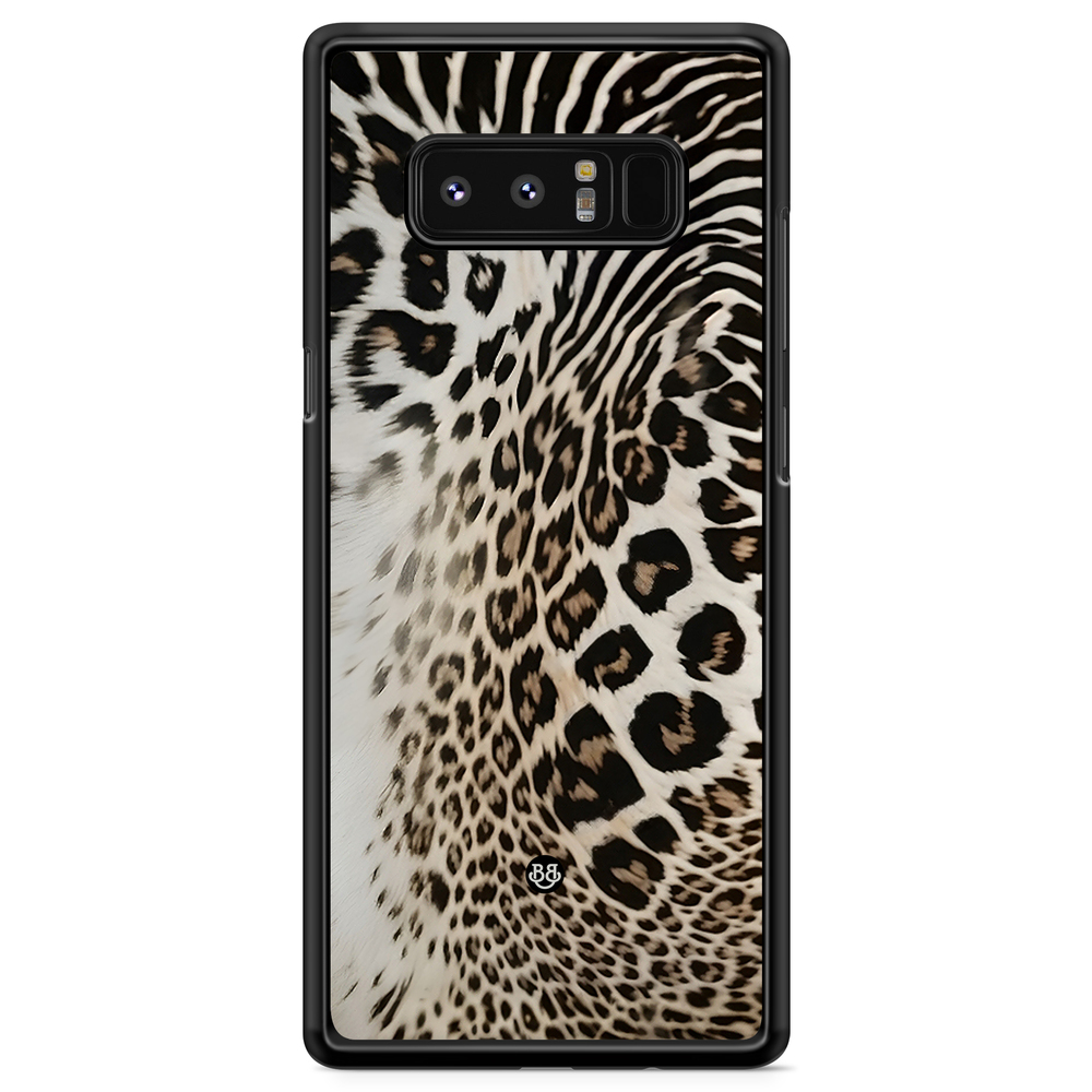 Samsung Galaxy Note 8 Case - WILD BLOOM - Leopard Fade