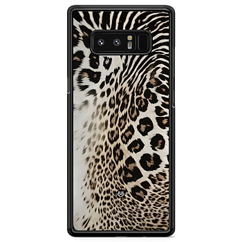 Samsung Galaxy Note 8 Skal - WILD BLOOM - Leopard Fade