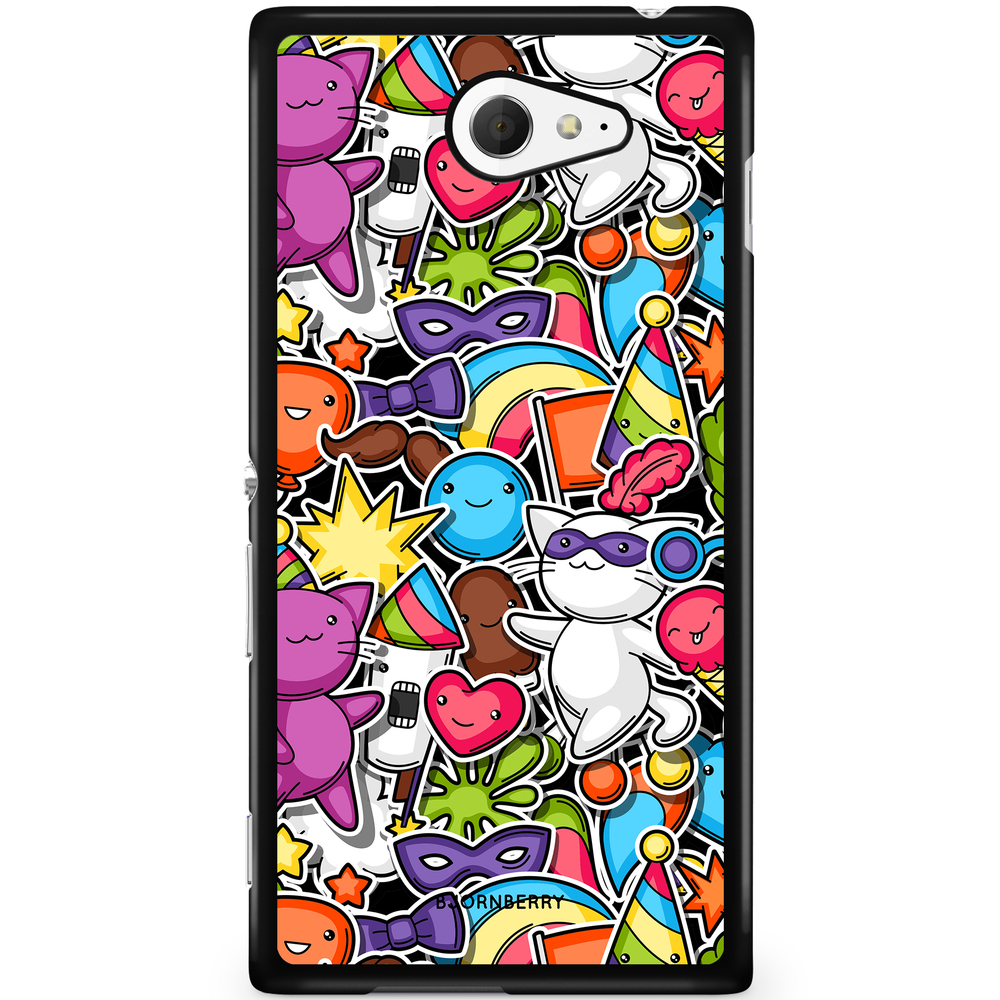 Sony Xperia M2 Aqua Case - Cute Sticker