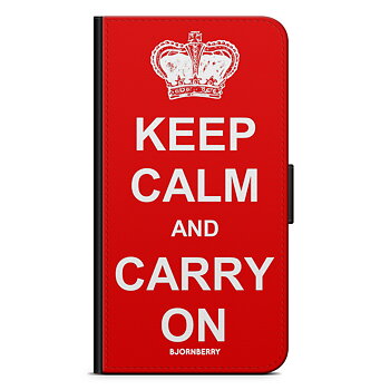 Sony Xperia 5 II Plånboksfodral - Keep calm carry on