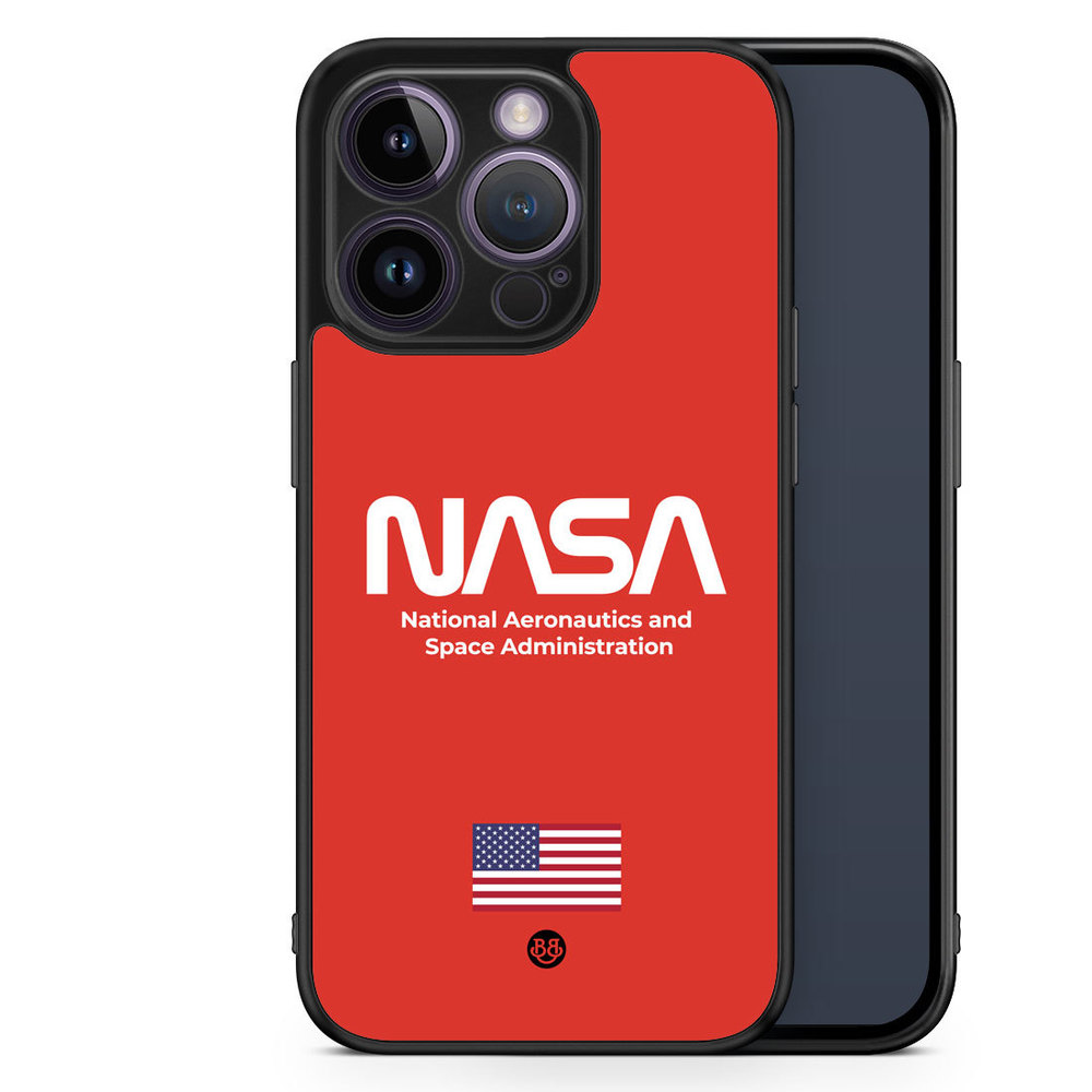 iPhone 14 Pro Case - NASA Worm Red