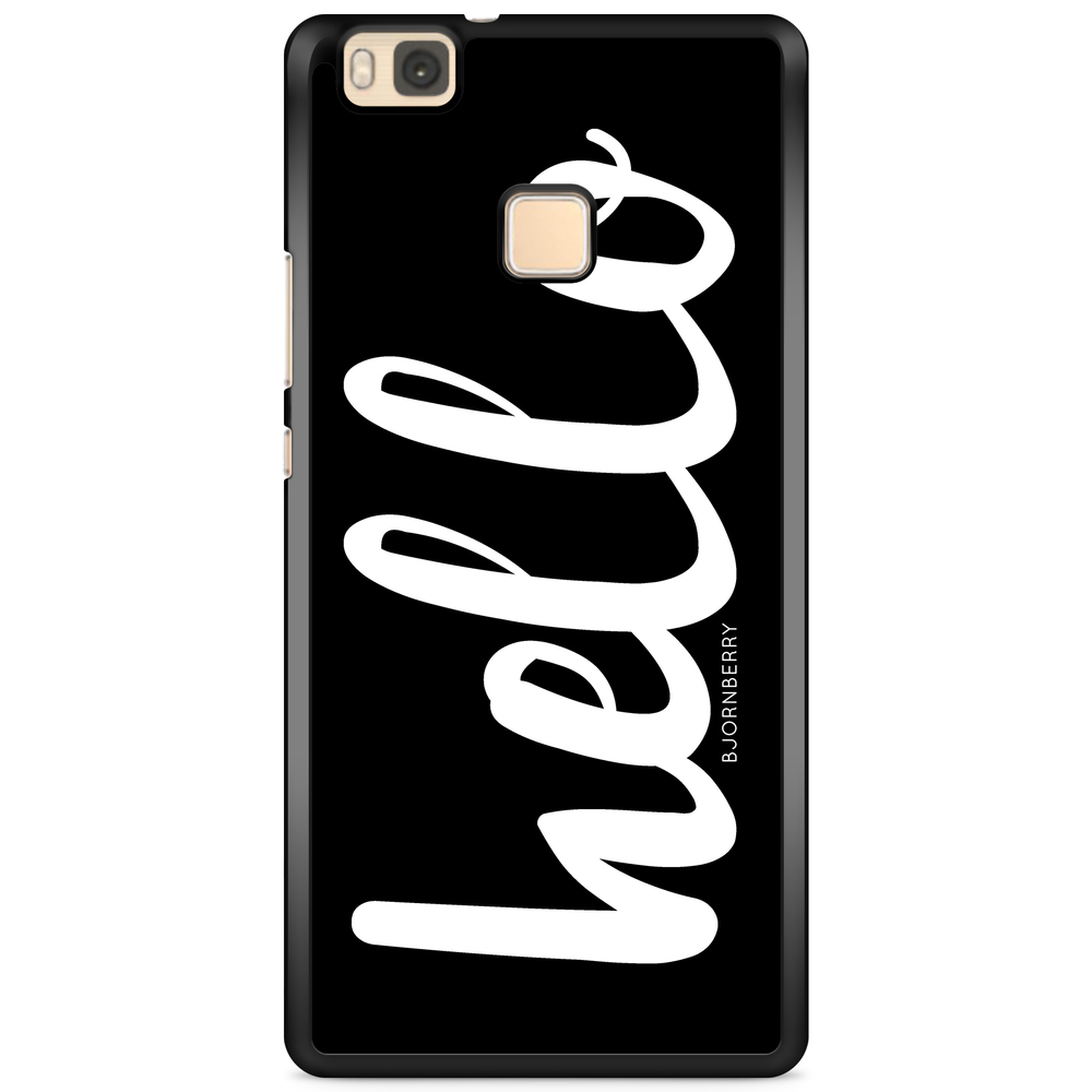 Huawei P9 Lite Case - Hello White