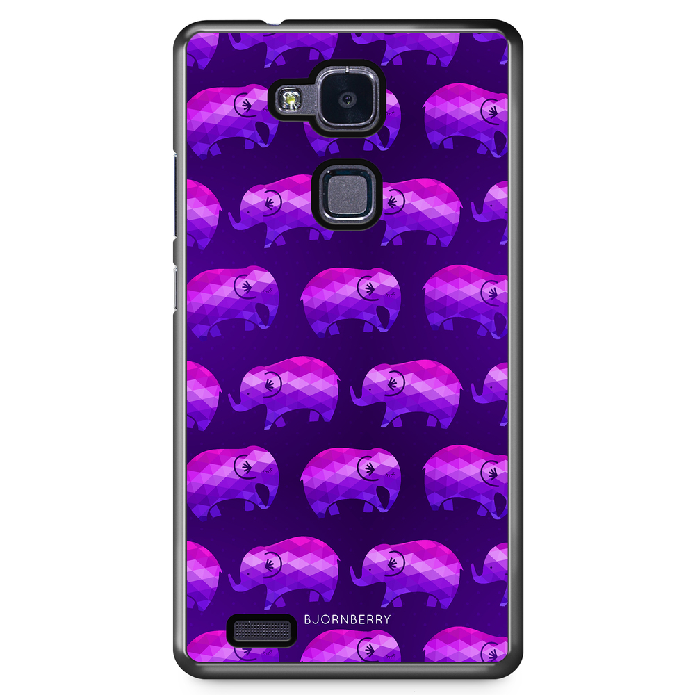 Huawei Honor 5X Case - Purple Elephant