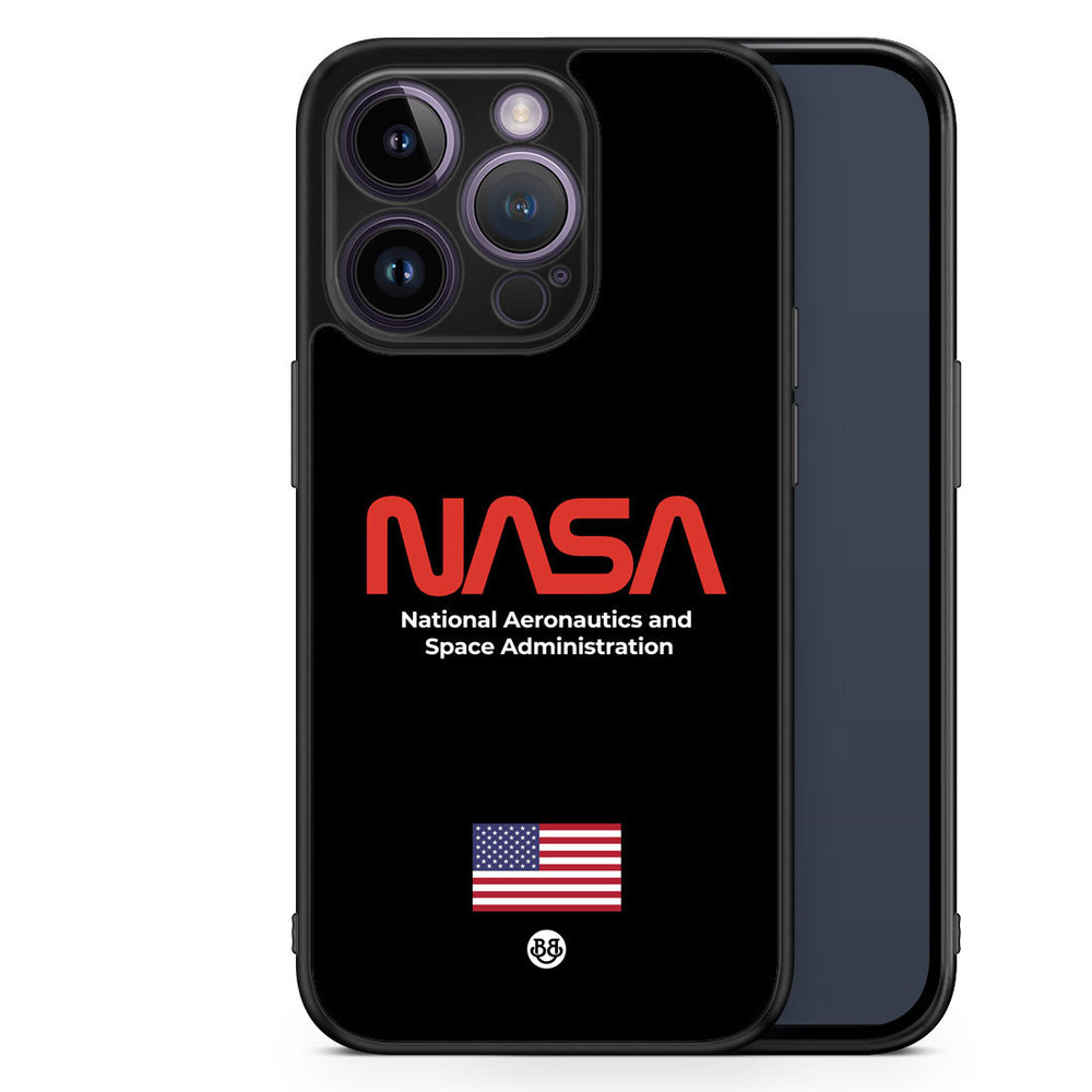 iPhone 14 Pro Case - NASA Worm Black