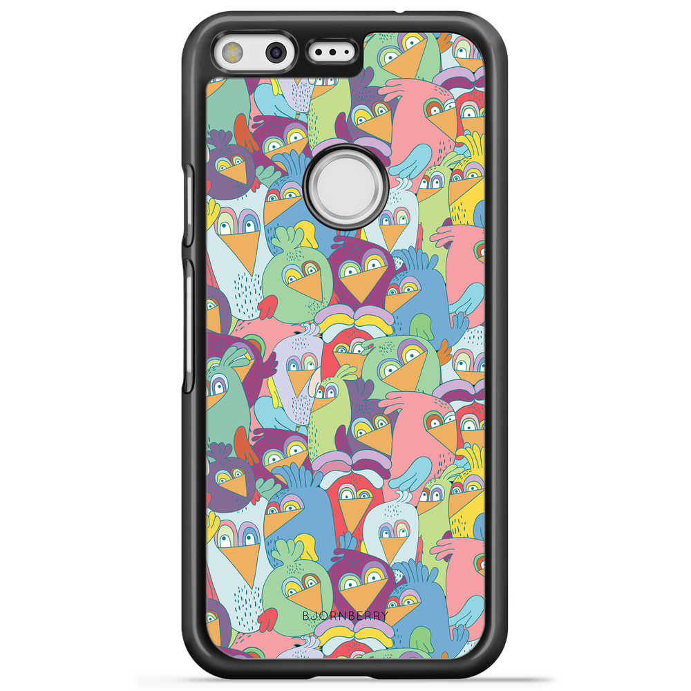 Google Pixel Case - Cartoon Birds