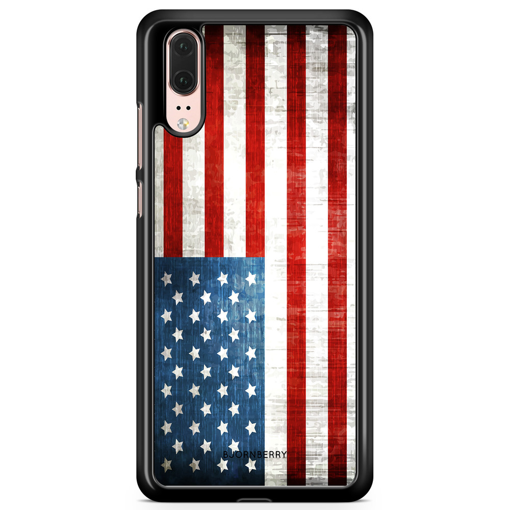Huawei P20 Skal - USA Flagga
