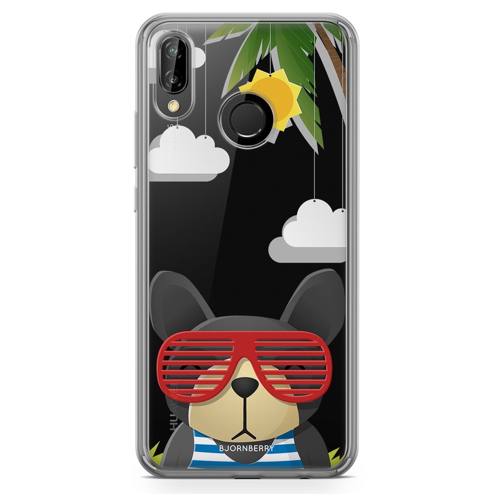 Huawei P20 Lite Fashion Case - Summer Dog