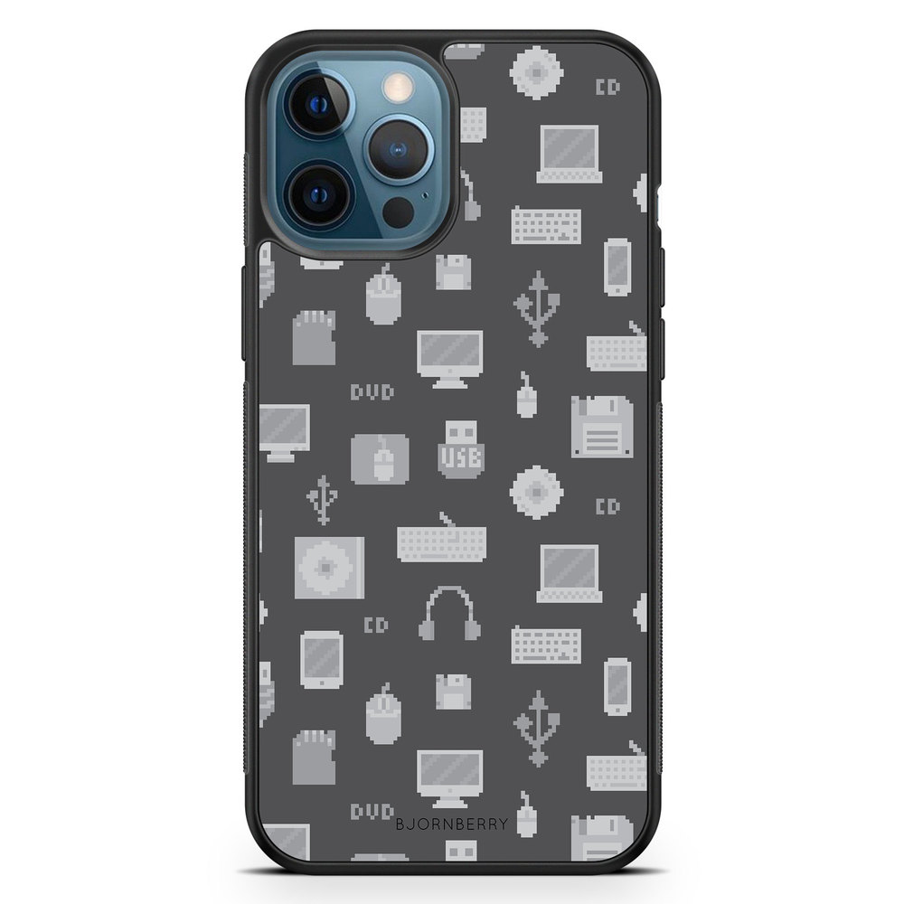 iPhone 12 Pro Case - Pixel Art Computer
