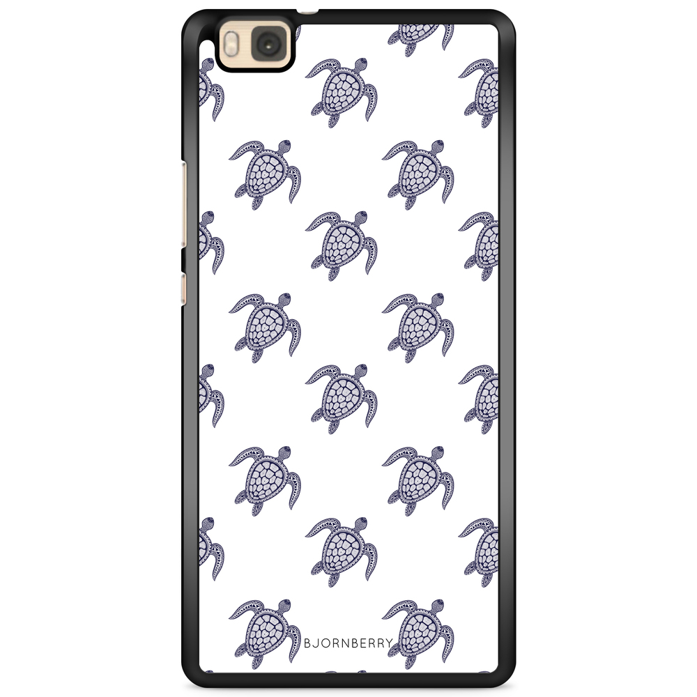 Huawei P8 Lite Case - Blue Turtles