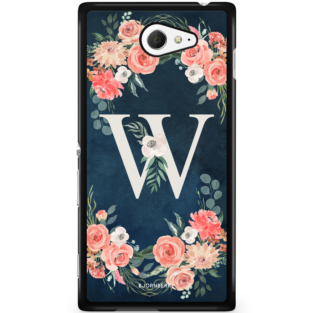 Sony Xperia M2 Aqua Case - Monogram W