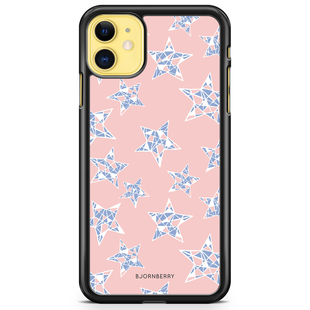 iPhone 11 Skal - Rosenkvarts Stjärnor | Mobilskal & Mobilfodral BJORNBERRY
