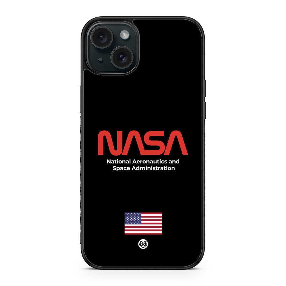 iPhone 15 Plus Case - NASA Worm Black