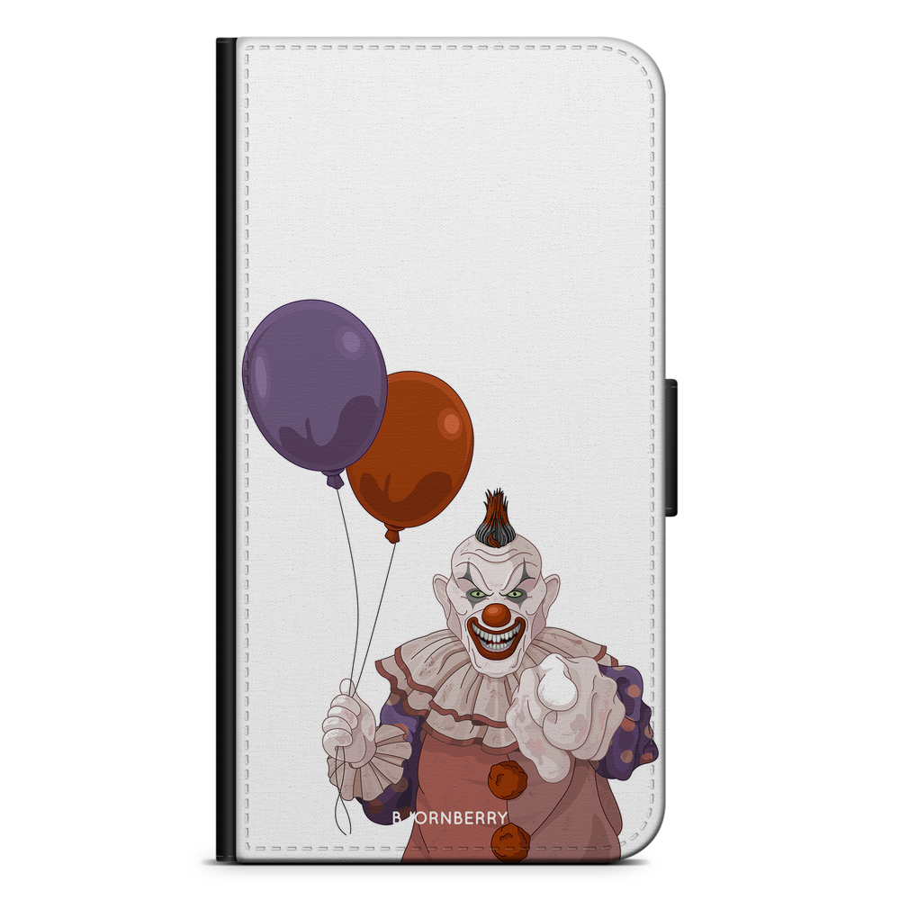 Xiaomi Mi A2 Lite Wallet Case - Scary Clown