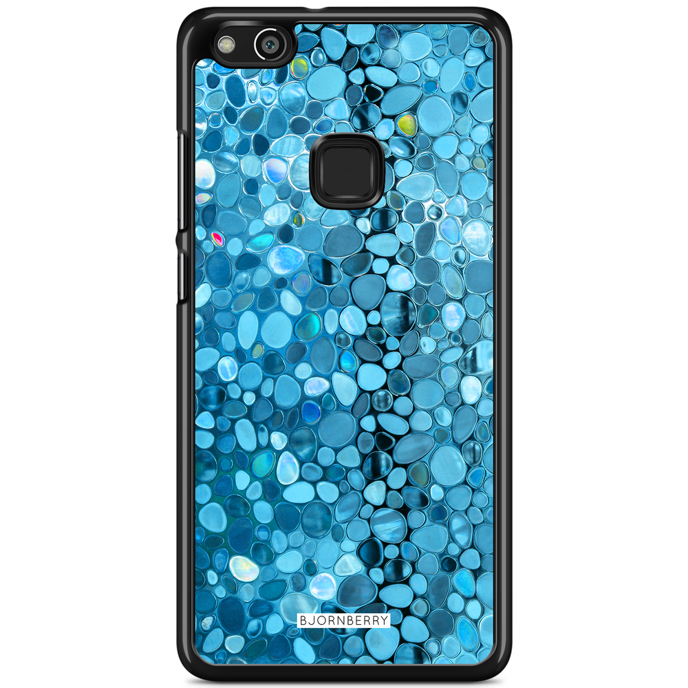 Huawei P10 Lite Case - Stained Glass Blue