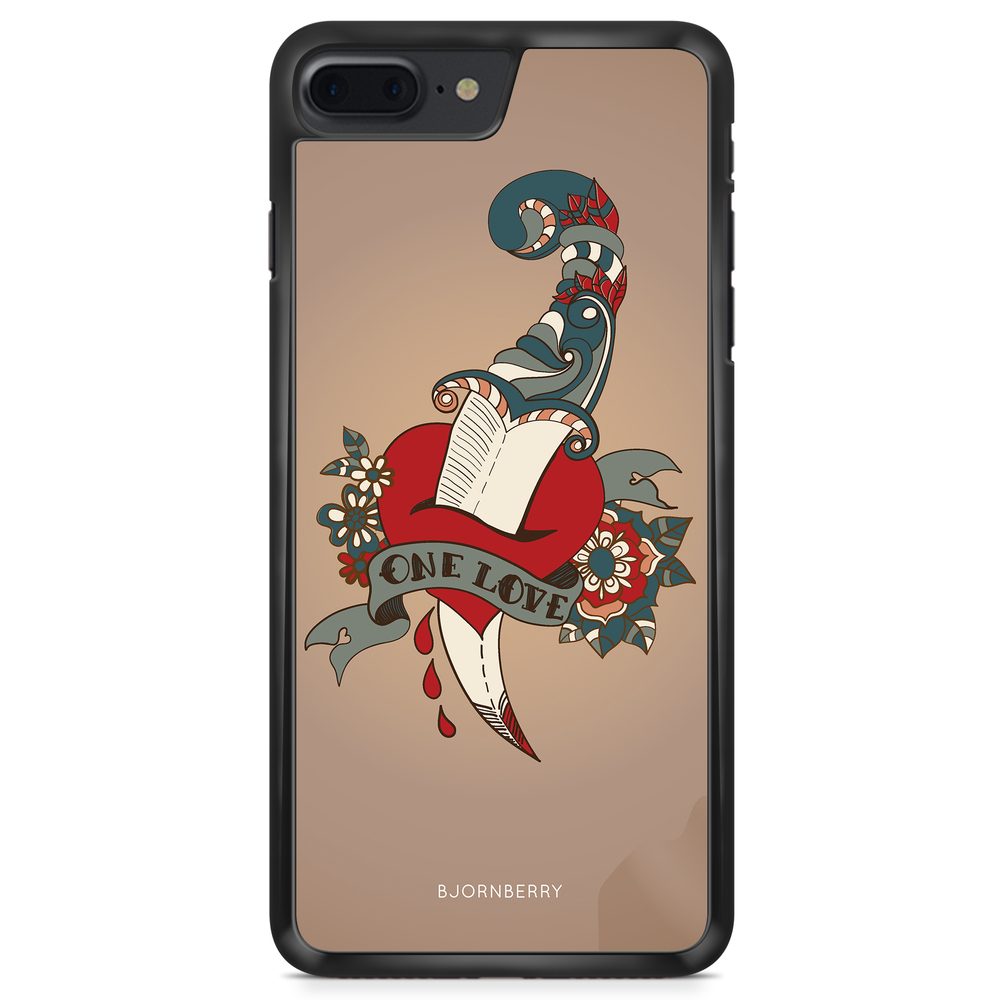 iPhone 8 Plus Skal - One Love | Mobilskal & Mobilfodral BJORNBERRY