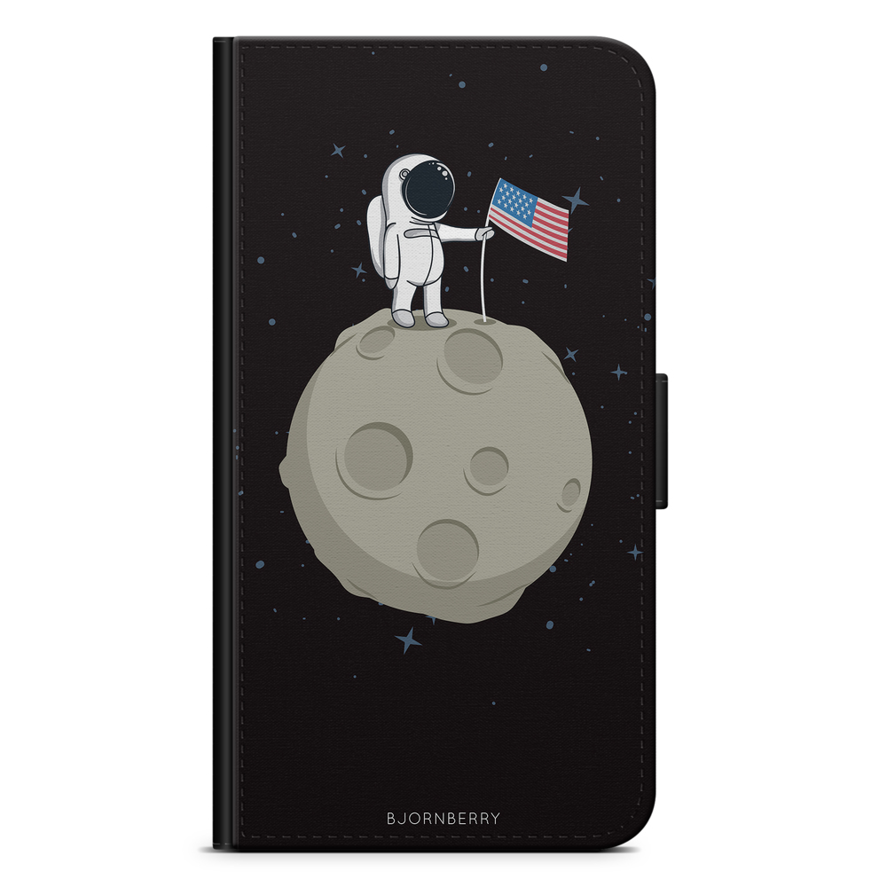 Samsung Galaxy A40 (2019) Plånboksfodral - Walk On The Moon | Mobilskal & Mobilfodral BJORNBERRY