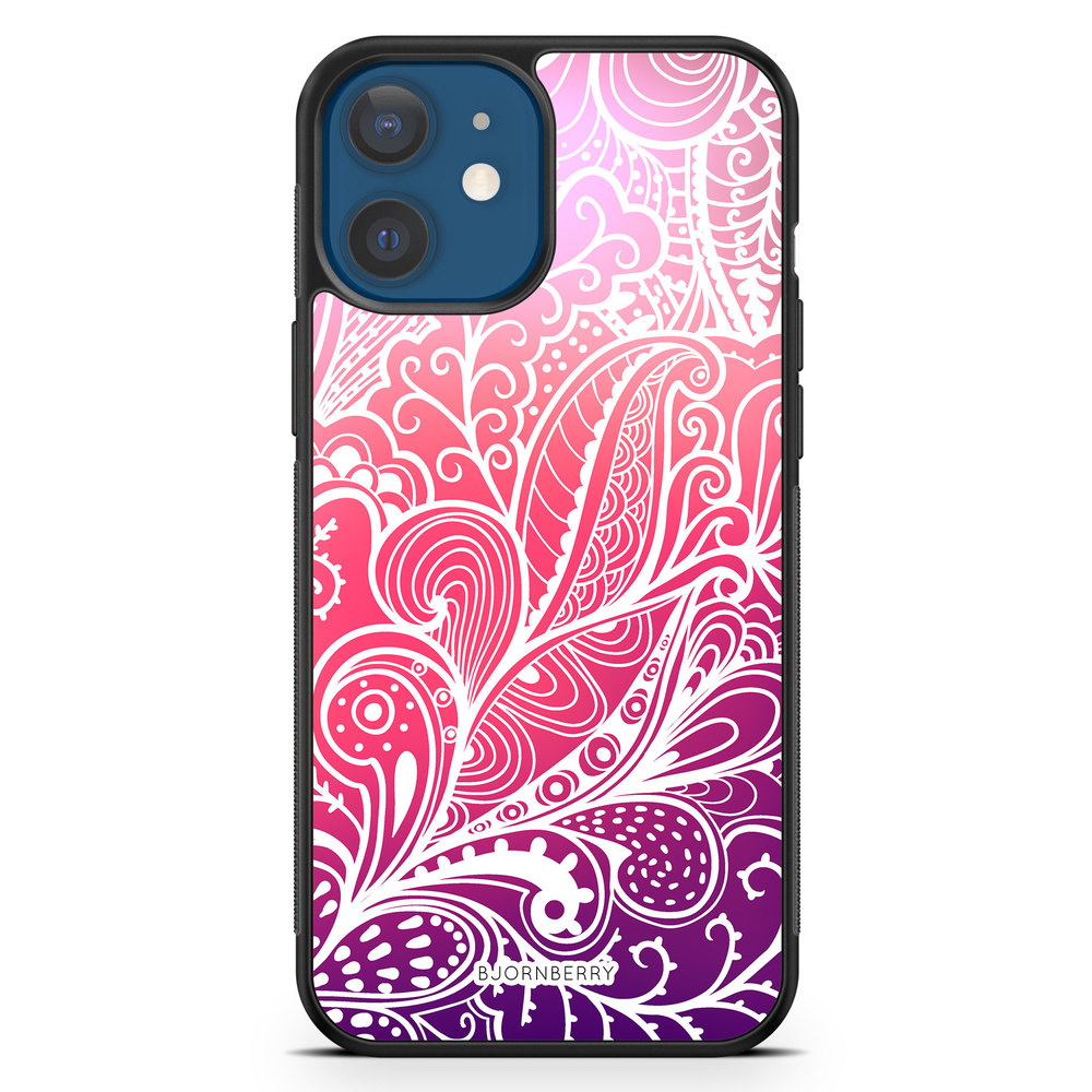 iPhone 12 Mini Case - Colorful Flowers