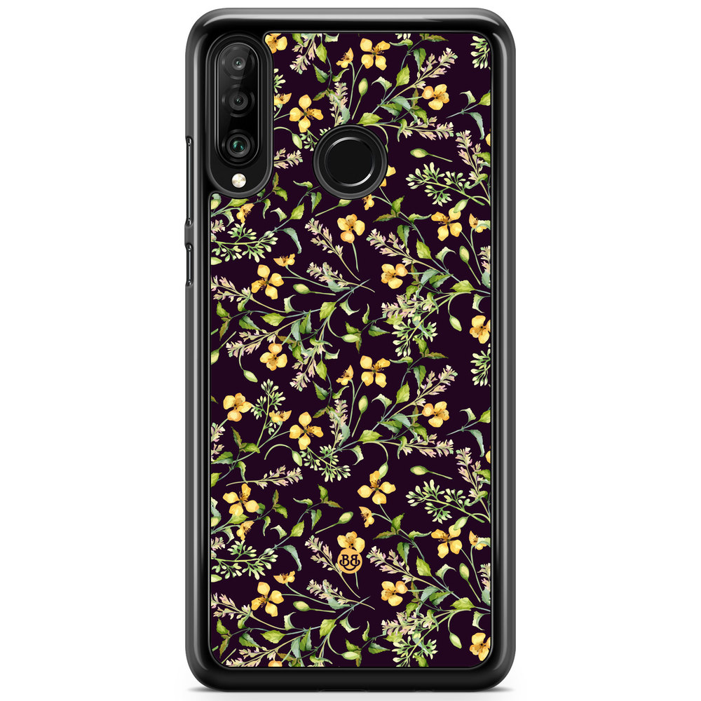 Huawei P30 Lite Case - WILD AUTUMN - Frosted Flora