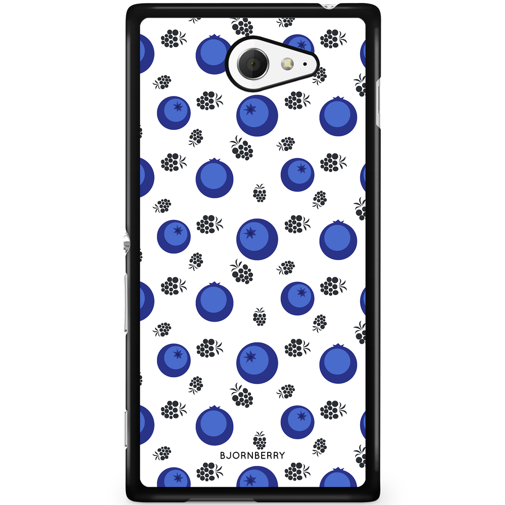 Sony Xperia M2 Aqua Case - Blueberries