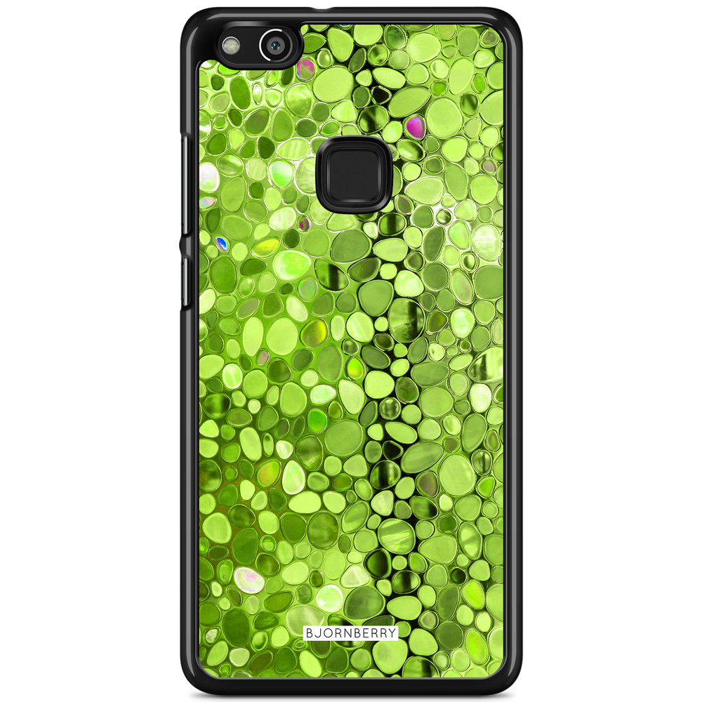 Huawei P10 Lite Case - Stained Glass Green