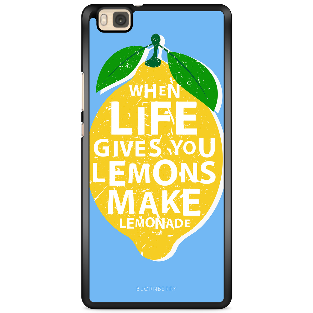 Huawei P8 Lite Case - Lemon Quote