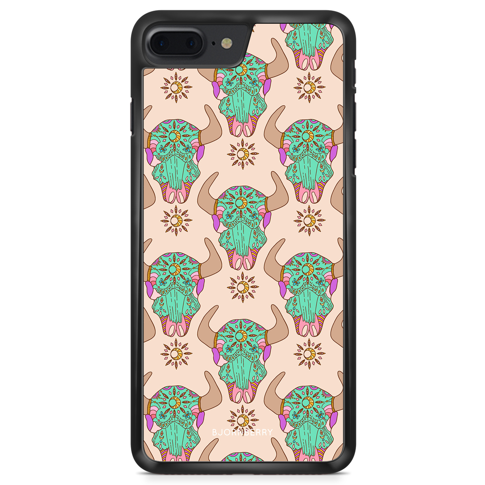 iPhone 8 Plus Case - Beautiful Skulls