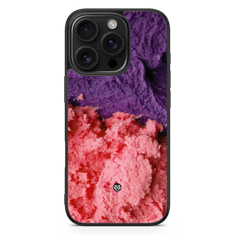 iPhone 16 Pro Case - Ice-crea pink/purple