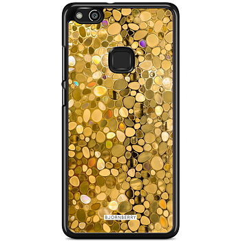 Huawei P10 Lite Skal - Stained Glass Guld
