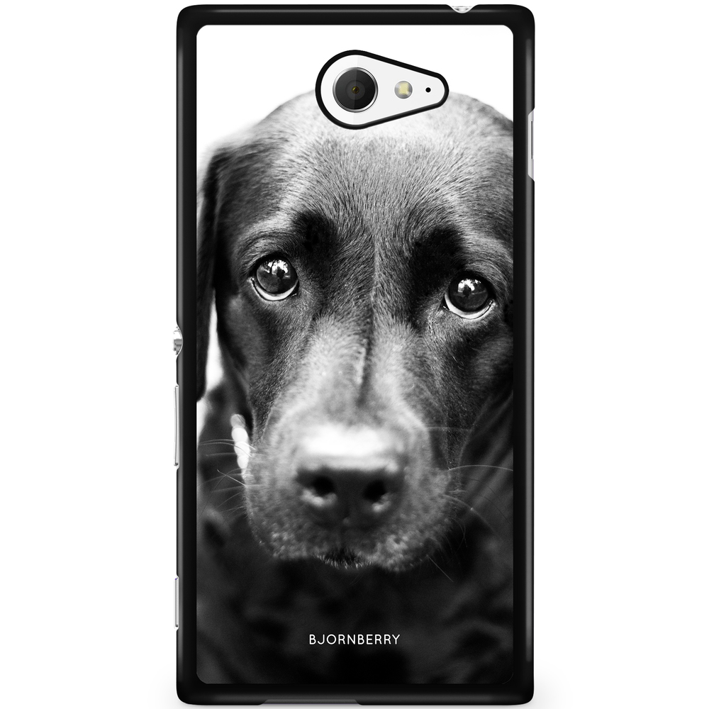 Sony Xperia M2 Aqua Case - Puppy Eyes