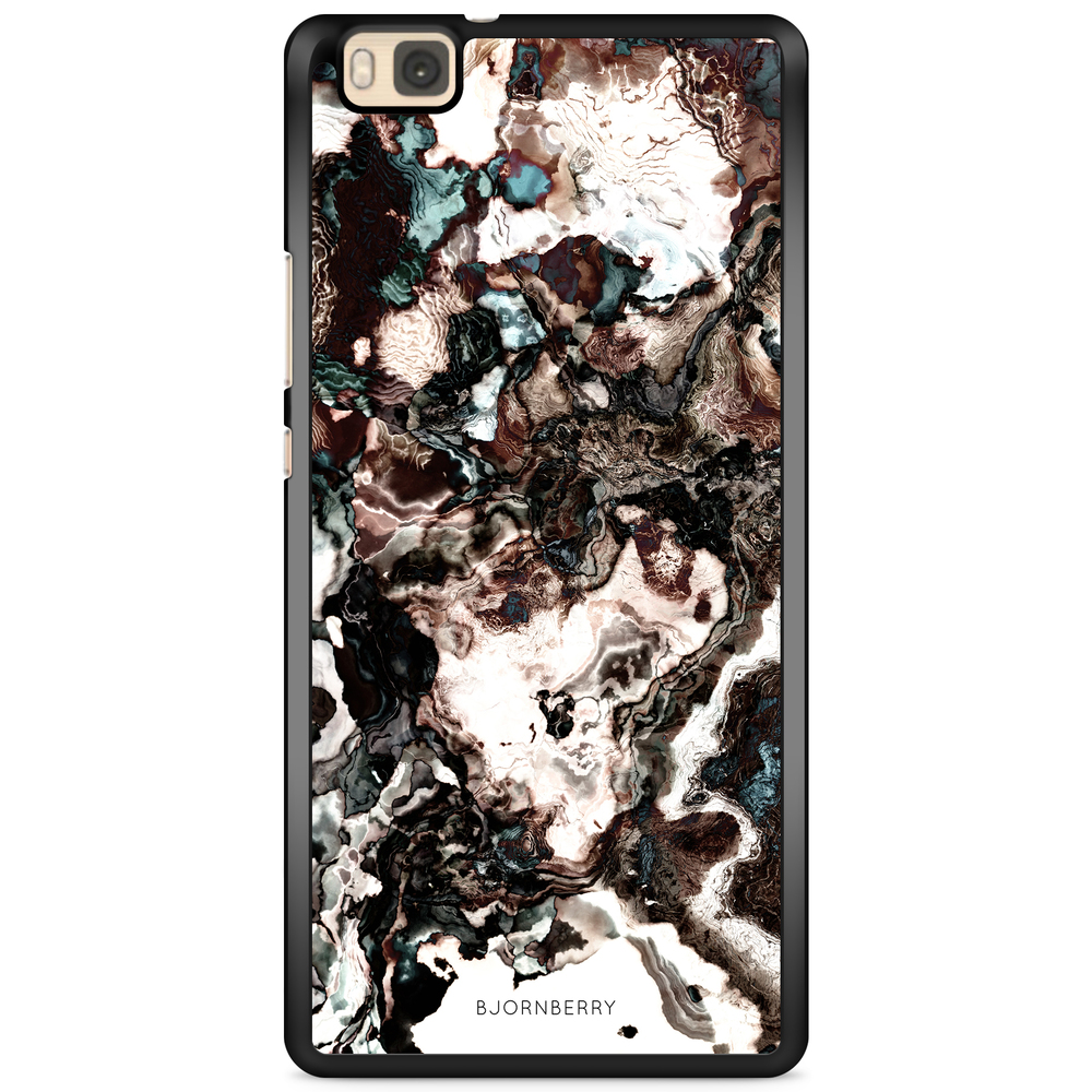Huawei P8 Lite Case - Marble Brown