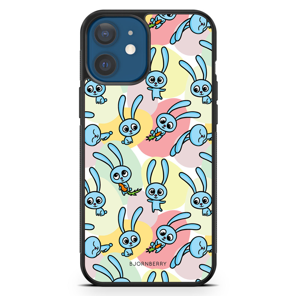 iPhone 12 Mini Case - Blue Rabbits