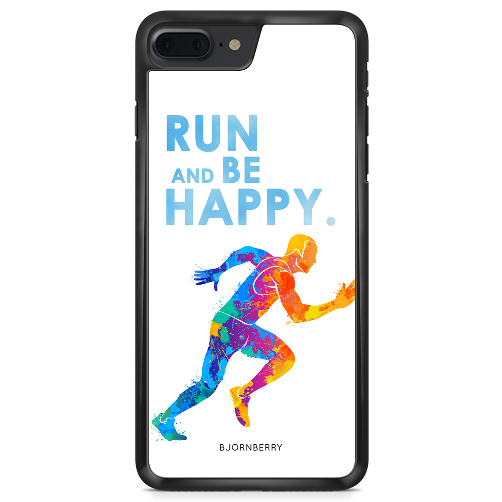 iPhone 8 Plus Case - Run and be happy