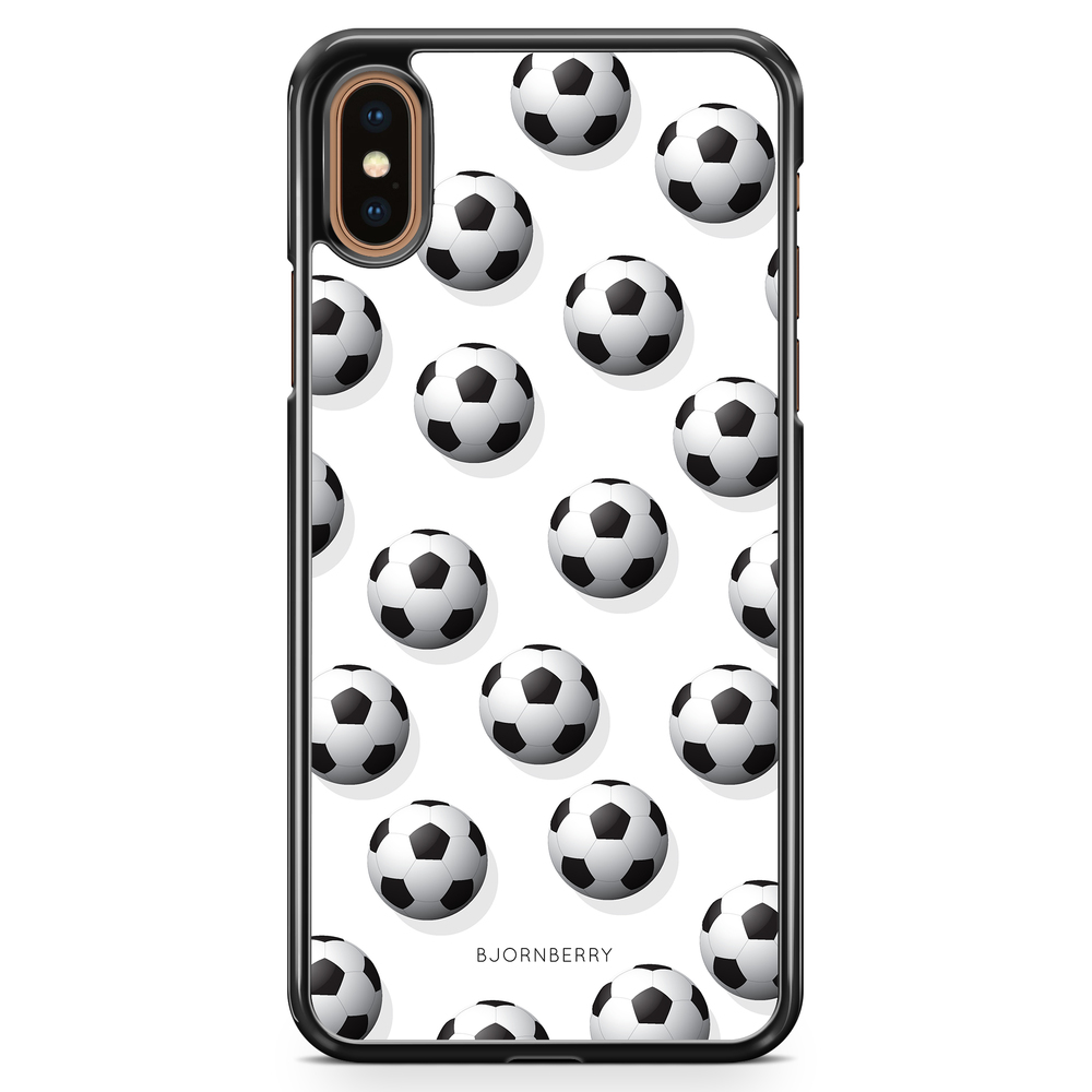 iPhone XS Max Case - Footballs Pattern