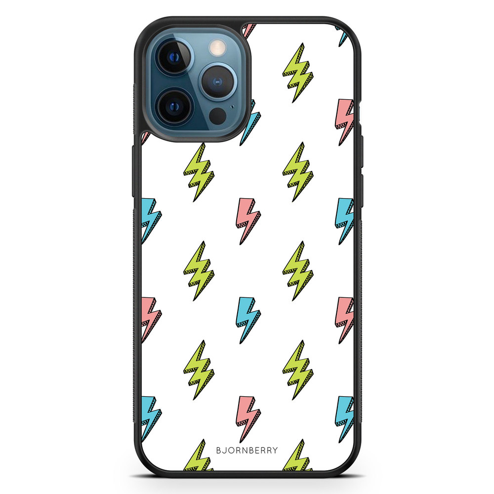 iPhone 12 Pro Case - Lightning Bolts