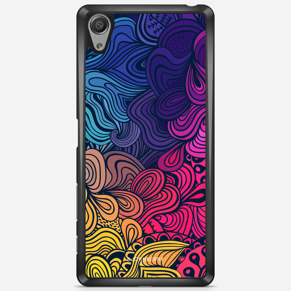 Sony Xperia X Performance Case - Retro Flowers