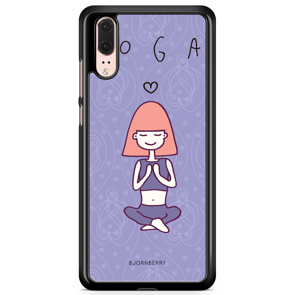 Huawei P20 Case - Yoga Girl