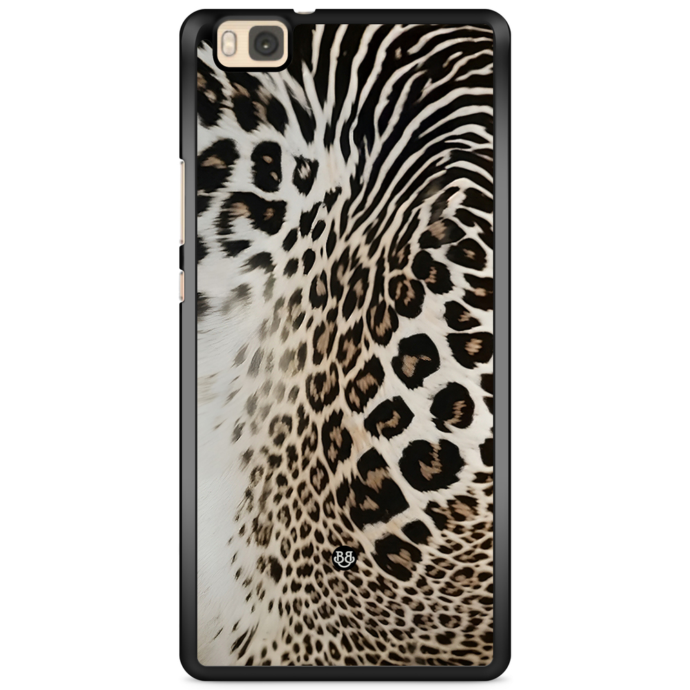 Huawei P8 Lite Case - WILD BLOOM - Leopard Fade