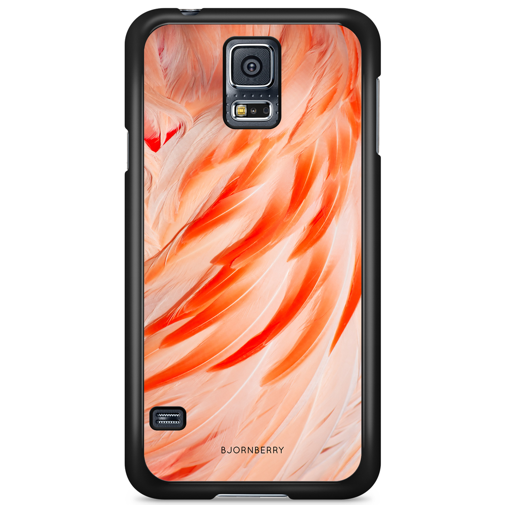 Samsung Galaxy S5/S5 NEO Case - Flamingo Feathers